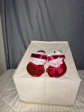 SHEIN Shiny Hot Pink Women’s Sandals